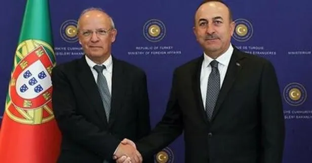 Bakan Çavuşoğlu Portekizli mevkidaşıyla görüştü