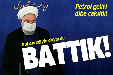 Son dakika: İran'da petrol geliri dibe çakıldı!