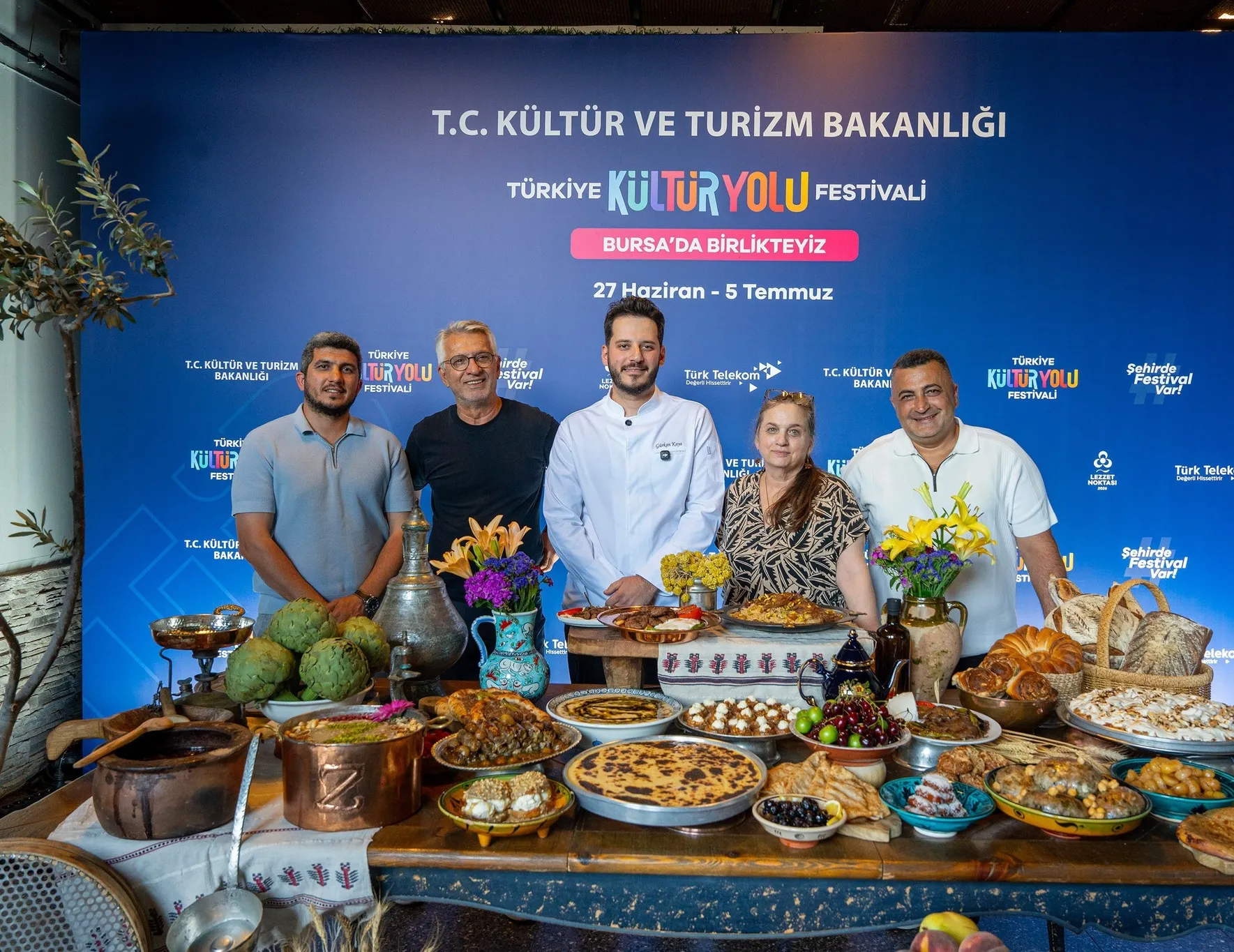 Bursa Kültür Yolu Festivali’nde gastronomi şöleni! Asırlık tatlar ilgi odağı oldu