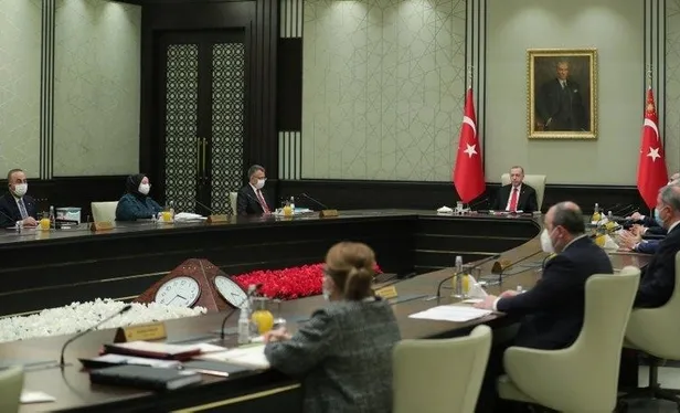 Kabine Toplantısı Başkan Erdoğan liderliğinde başladı! Ramazan'da tam kapanma masada! Ek tedbirler alınacak mı?-2