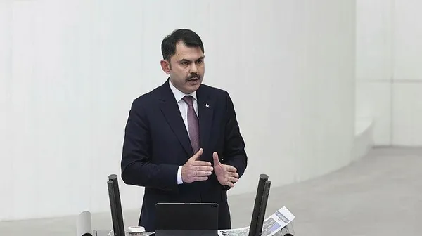 Çevre ve Şehircilik Bakanı Murat Kurum'dan HDP'lilere soğuk duş! Meclis'te alkışlar durmadı-3