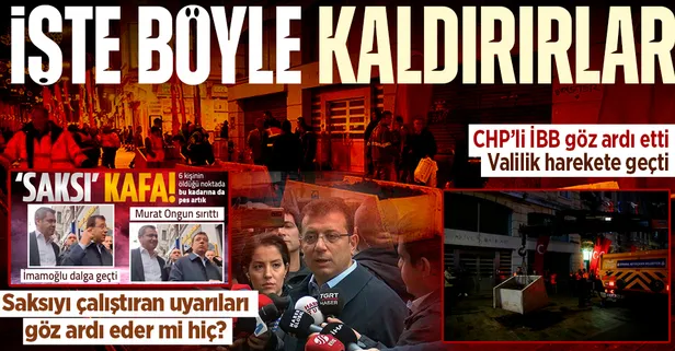 Saksıyı çalıştıran uyarıları göz ardı eder miydi? İmamoğlu'nun İstiklal'e koydurttuğu ağaç, bitki ve betonlar saldırı sonrası kaldırıldı