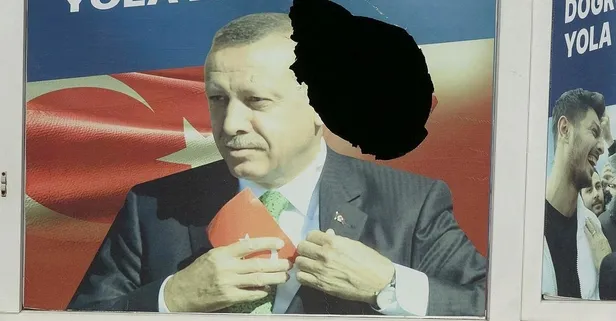 AK Parti seçim ofisine taşlı saldırı!