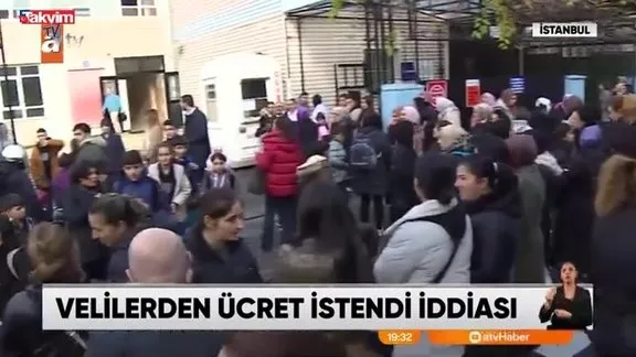 İstanbul'da okulda turnike krizi!