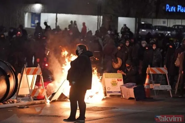 ABD'de bir kez daha karıştı! Polis vatandaşı ezdi! Sokaklar yangın yeri