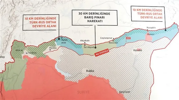 Suriye'de dengeler değişti! Hangi bölgeyi kim yönetecek?-1