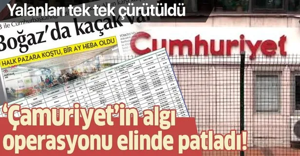Cumhuriyet’in yalanları tek tek çürütüldü!