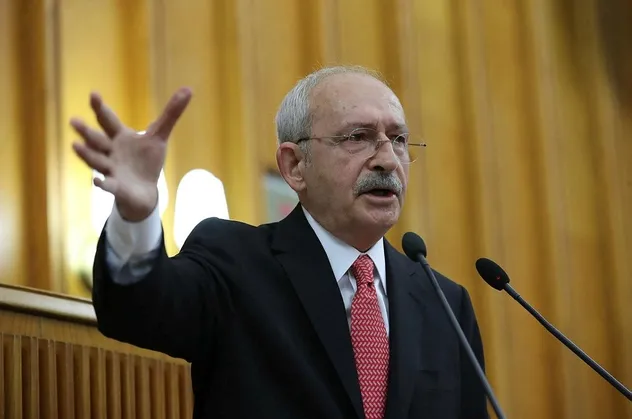 CHP lideri Kemal Kılıçdaroğlu bebek katili PKK'nın sözcüsü HDP'ye yönelik kapatma davasından rahatsız