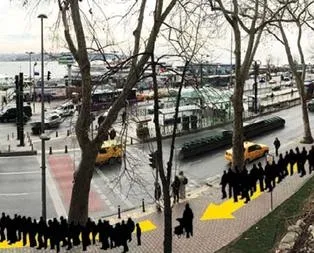 İşte Kabataş saldırısının görüntüleri