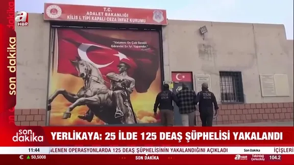 Son dakika: 25 ilde eş zamanlı DEAŞ operasyonu: 125 gözaltı
