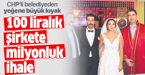 CHP'li Kartal Belediyesi'nden yeğene büyük kıyak! 100 liralık şirkete milyonluk ihale