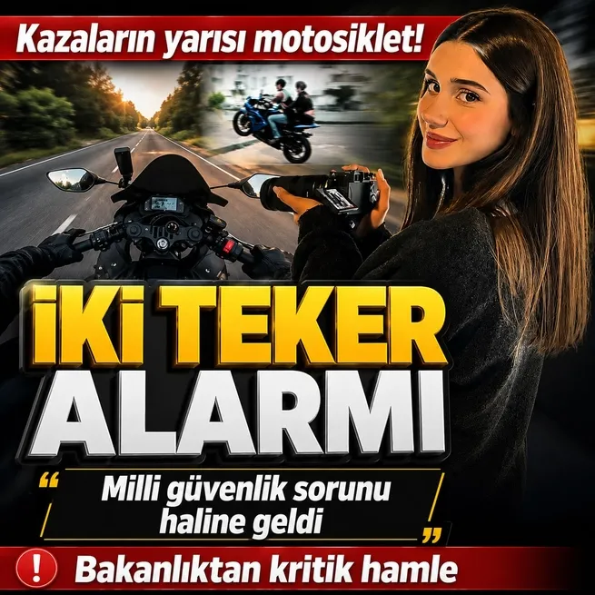 Alarm veren tablo: Her iki kazadan biri motosiklet!