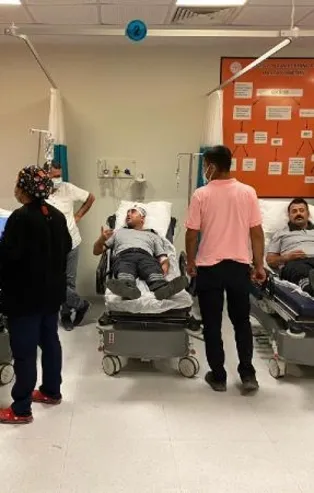 Şanlıurfa'da hasta yakınları maskesiz içeri girmek isteyince kavga çıktı! 8 güvenlik görevlisi yaralandı