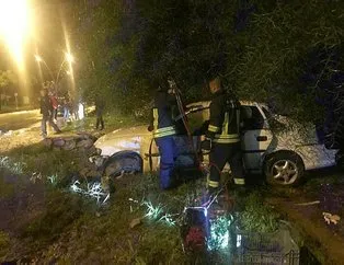 Muğla’da acı olay! Otomobil şarampole uçtu