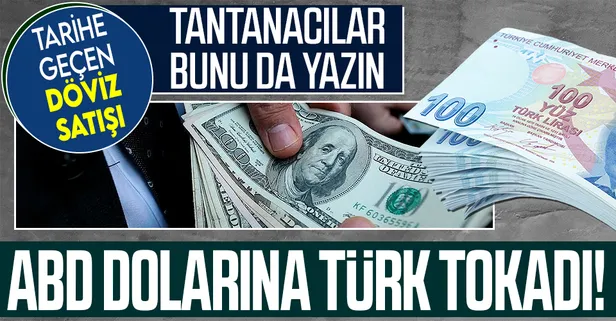 SON DAKİKA: Tarihe geçen döviz satışı: 1 günde 6.1 milyar Dolar TL'ye döndü