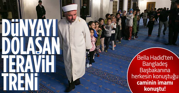 Teravih treni ile gönülleri fetheden imam Mahmut Eroğlu: Trenimiz dünyayı dolaştı!