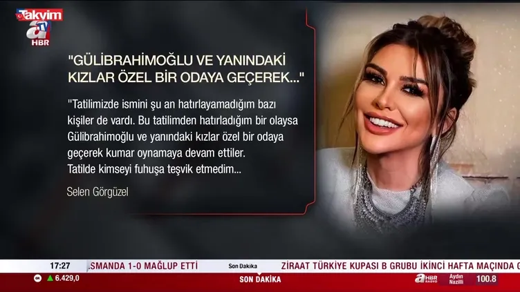 İmamoğlu’nun jetinde uyuşturucu ve fuhuş partisi! Selen Görgüzel’in ifadesi ortaya çıktı!