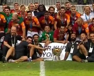 Süper Kupa Galatasaray’ın