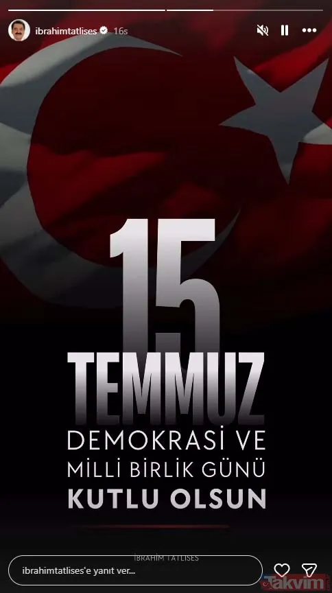O kara geceyi unutmadılar! Ünlülerden 15 Temmuz mesajı: "Kim bu devleti bölmek isterse karşısında dimdik dururuz!" | Esra Erol, Müge Anlı, Sinan Akçıl... - 9
