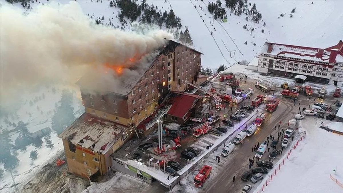Kartalkaya'da 78 kişinin öldüğü yangın: Grand Kartal Otel'in sahibi Halit Ergül'ün eşi ve 2 kızı tutuklandı! Bakan Tunç açıkladı