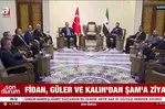 Şam ziyaretinden ilk görüntüler