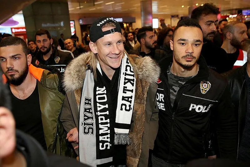 Beşiktaş'ın yeni transferi Vida İstanbul'da