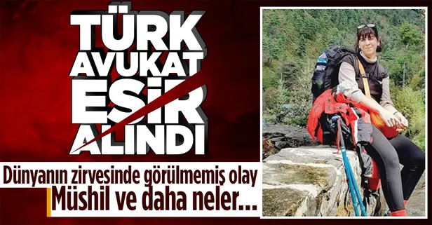 Dünyanın zirvesinde görülmemiş dolandırıcılık! Türk avukat Merve Bakdur Everest'te esir alındı