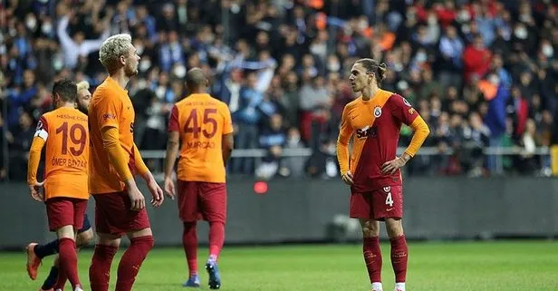 Galatasaray’ın 3 puan hasreti devam ediyor! Adana Demirspor karşısında darmadağın oldular