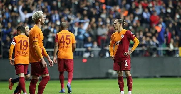 Galatasaray'ın 3 puan hasreti devam ediyor! Adana Demirspor karşısında darmadağın oldular