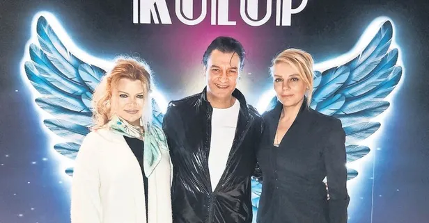 Tayfun Duygulu, şimdiki eşi Bella Hanım ve eski eşi Beste Açar ile poz verdi