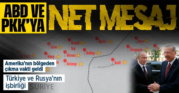 ABD’nin bölgeden gitme vakti geldi! Pençe Kılıç Harekatı ile PKK ve onu maşa olarak kullananlara güçlü bir mesaj verildi