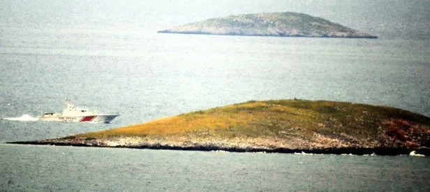 Ege’de sıcak dakikalar! Türk botunu görünce...