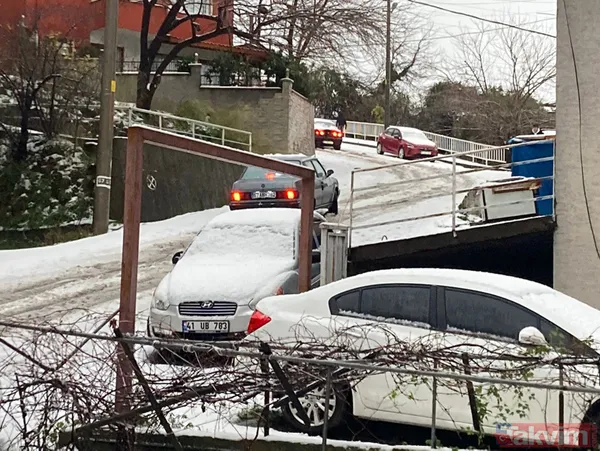 Zonguldak'ta kar hortum hepsi bir arada! 2 otomobil devrildi denizde hortum oluştu - 5