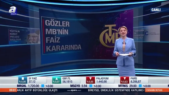 Piyasalar Merkez Bankası'na odaklandı!