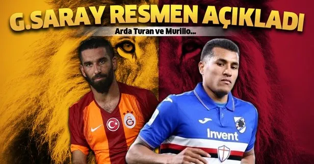 Galatasaray’dan son dakika açıklaması! Arda Turan ve Murillo transferi...