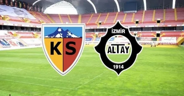 Kayserispor-Altay maçını ev sahibi ekip 1-0 kazandı