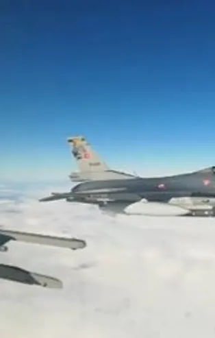MSB duyurdu! 2 F-16 uçağı Deniz Hava İş Birliği Eğitimleri için kalktı