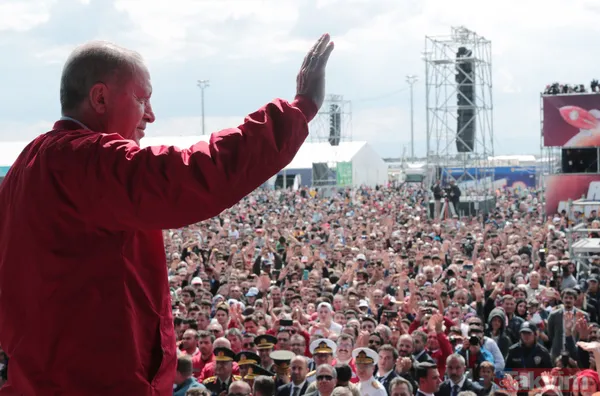 Cumhurbaşkanı Recep Tayyip Erdoğan TEKNOFEST'i ziyaret etti - 16