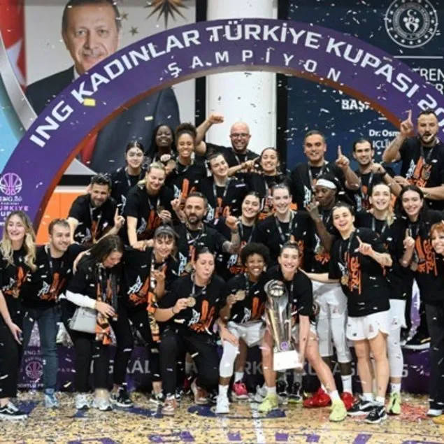 Türkiye Kupası’nda şampiyon ÇBK Mersin
