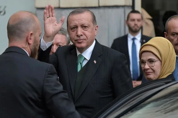 Brüksel'de Erdoğan'a sevgi gösterisi-3