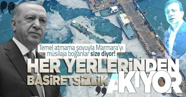 Başkan Erdoğan'dan müsilaj açıklaması