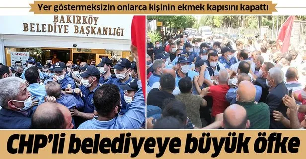 CHP’li Bakırköy Belediyesi’ne pazar esnafından büyük tepki