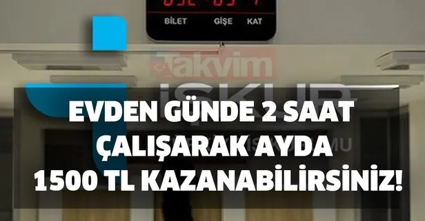 evden gunde 2 saat calisarak ayda 1500 tl kazanabilirsiniz takvim