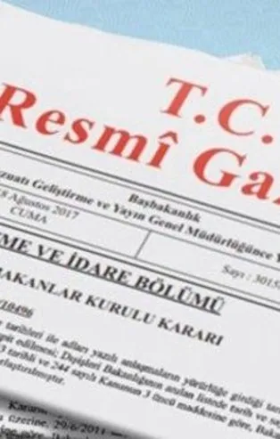 Atama kararı Resmi Gazete'de