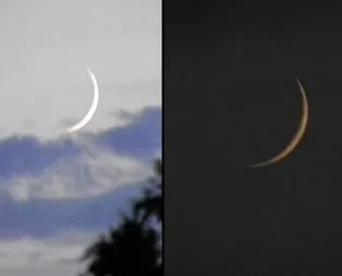 Ramazan’ın ilk gününde hilal göründü