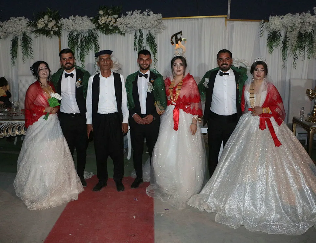 Şırnak’ta 3 kardeş aynı günde evlendi