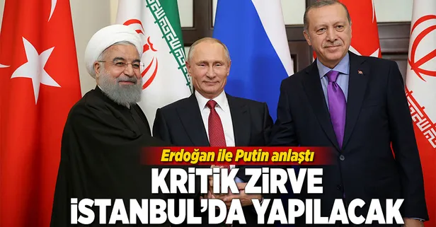 Erdoğan-Putin arasında kritik görüşme