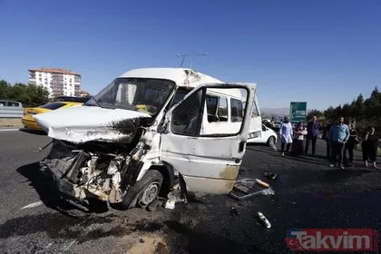 Ankara’da feci kaza! Çok sayıda yaralı var