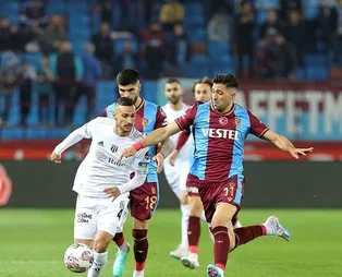 Trabzonspor Beşiktaş maçında kazanan yok! MAÇ ÖZETİ