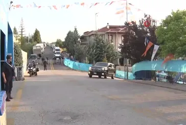 Başkan Erdoğan Kızılcahamam'a geldi